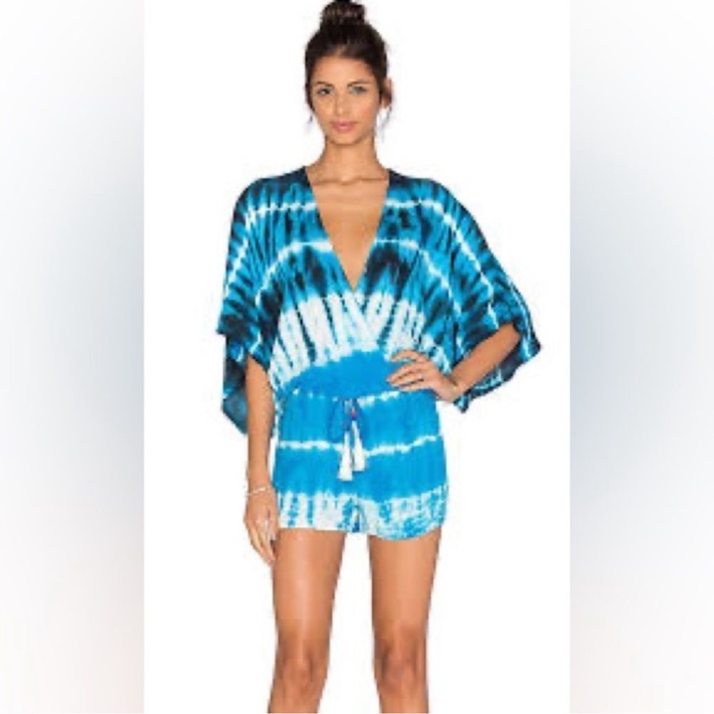Young Fabulous & Broke Tie Dye Coverup Romper